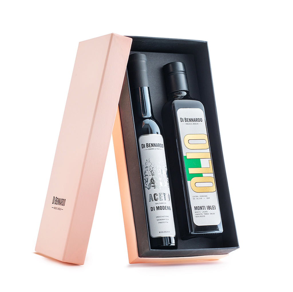 Italienisches Geschenkset Olio & Aceto nero von Di Bennardo